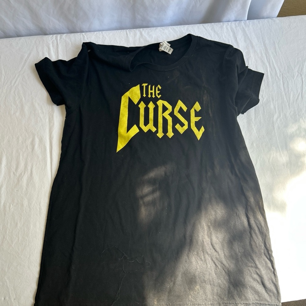 The Curse Black Large Tour Shirt Live at the Lab READ DESCRIPTION